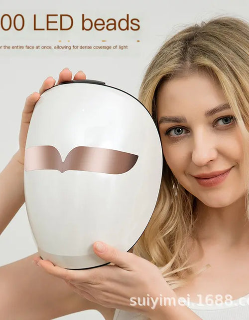 Load image into Gallery viewer, UK UTP LED Facial Beauty Device with Red and Blue Light
