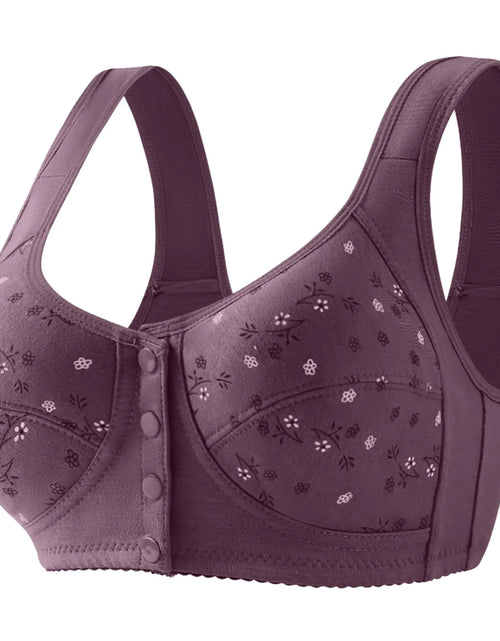 Load image into Gallery viewer, Bras for Older Women 2024 Breathable Bra No Underwire Front Closure Bra Plus Size Everyday Bra
