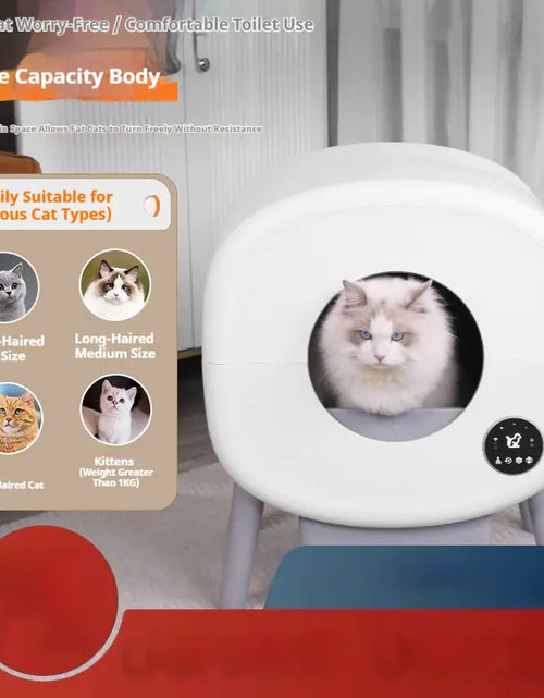 Load image into Gallery viewer, Smart Automatic Self-Cleaning Cat Litter Box
