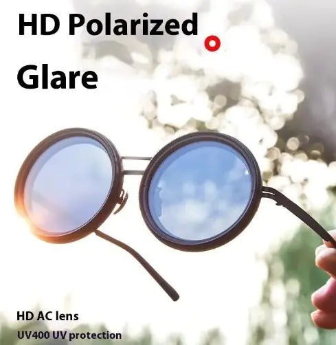 Load image into Gallery viewer, ND9 Round Frame Polarized Sun Glasses
