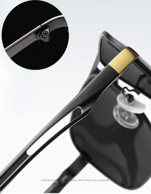 Load image into Gallery viewer, Mens Polarized Pilot Sunglasses Outdoor Driving UV400 Sun Glasses Sport Eyewear
