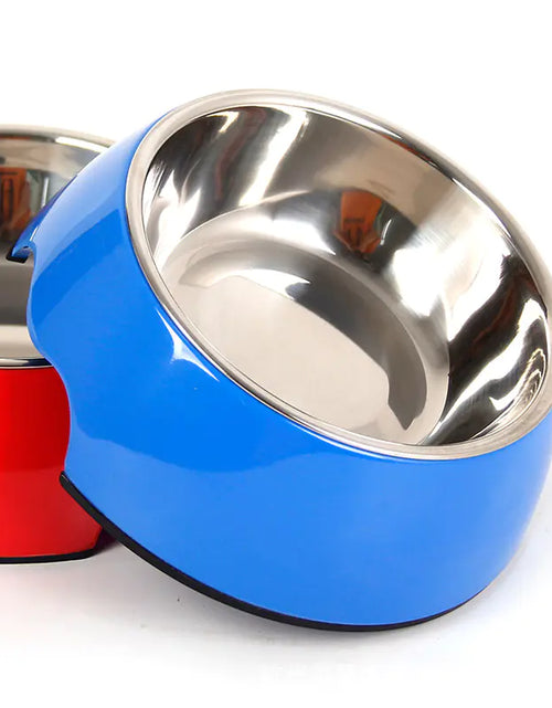 Load image into Gallery viewer, Non-Slip Dual-Use Stainless Steel Pet Bowl
