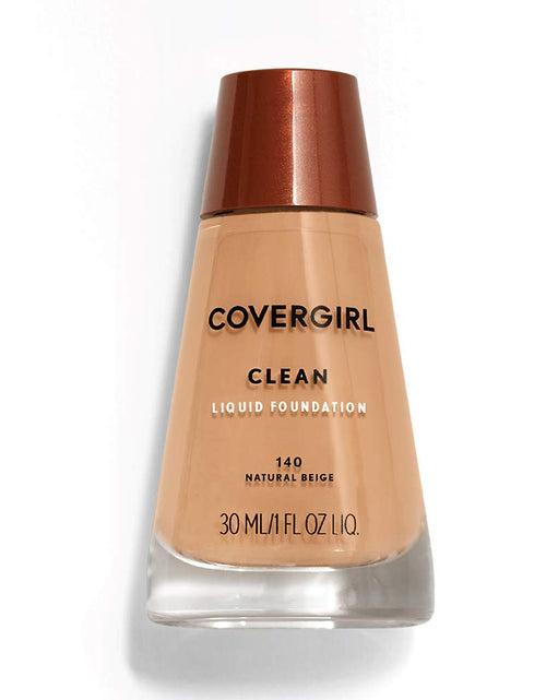 Load image into Gallery viewer, , Clean Makeup Foundation, Natural Beige, 1 Oz, 1 Count (Packaging May Vary)
