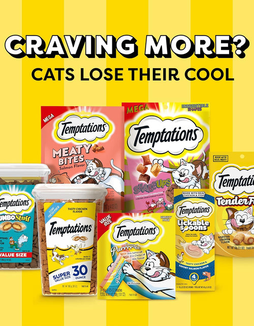 Load image into Gallery viewer, Jumbo Stuff Crunchy and Soft Cat Treats Tempting Tuna Flavor, (10) 5.3 Oz. Pouches
