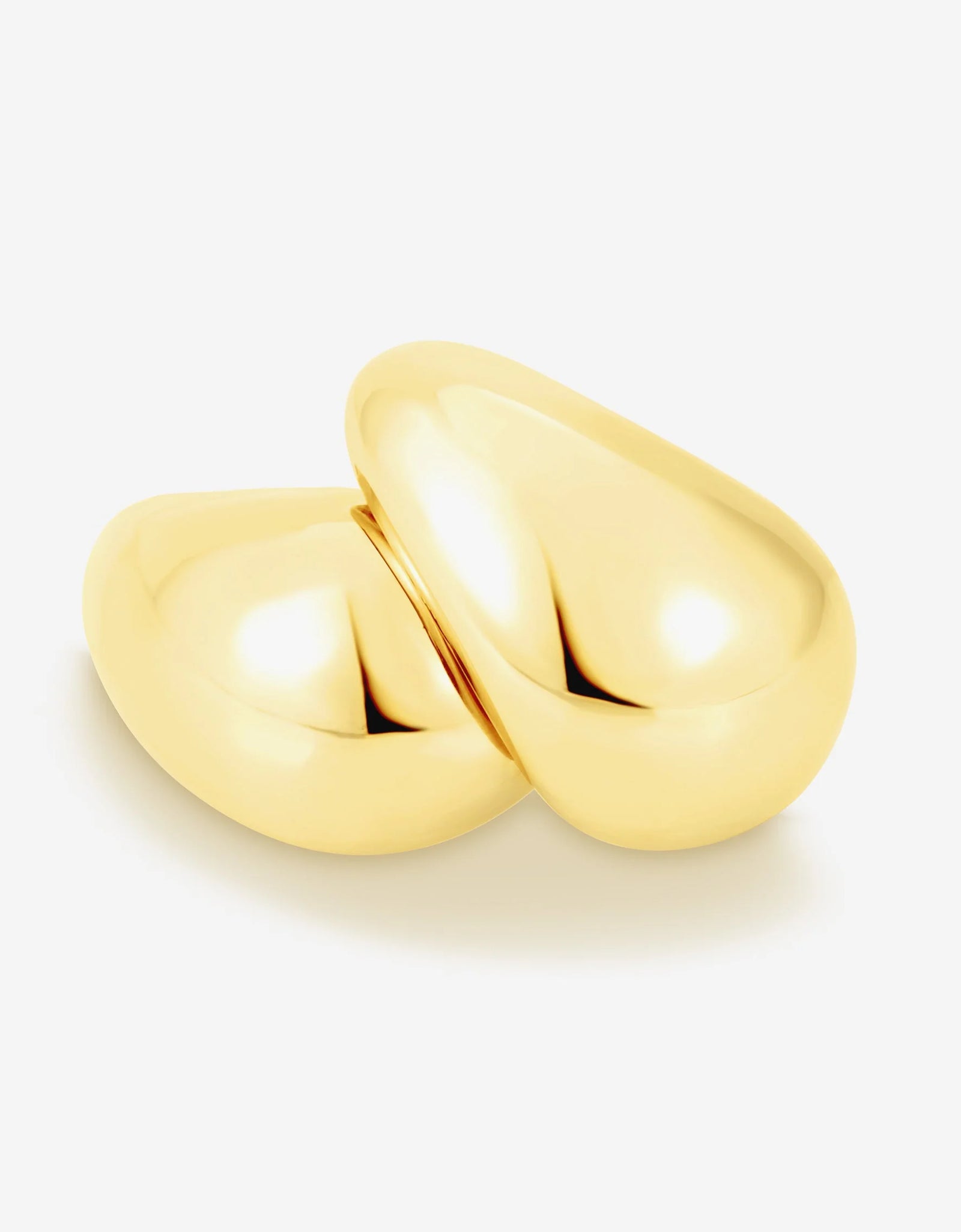 Gold Cloud Earrings
