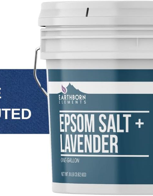 Load image into Gallery viewer, Lavender Epsom Salt, Infused with Essential Oil, Always Pure (1 Gallon)
