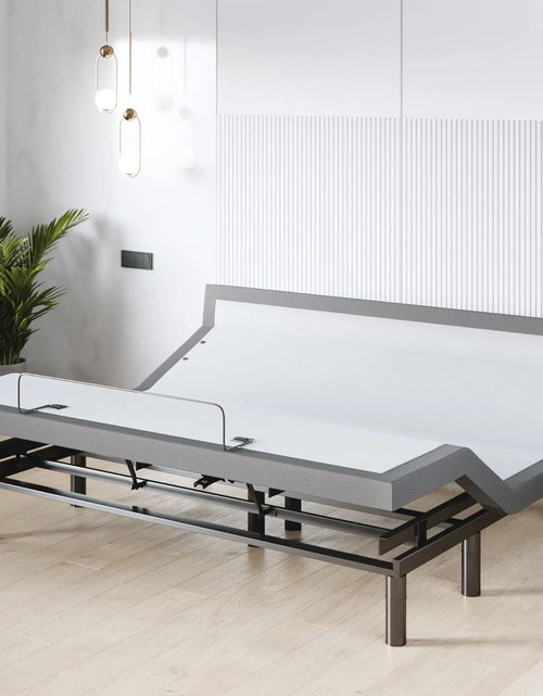 Load image into Gallery viewer, Harmony Adjustable Bed Base, Head and Foot Lift, Massage, Under-Bed Lights, USB, Gel Memory, Zero Gravity Smart Frame - King
