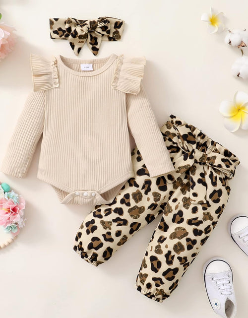 Load image into Gallery viewer, 6-9 Month Girl Clothes Baby Girls Outfits Romper Pants Set Baby Girls&#39; Clothing Cute Baby Stuff Girl Winter Outfit 6-12 Months Girl Clothes
