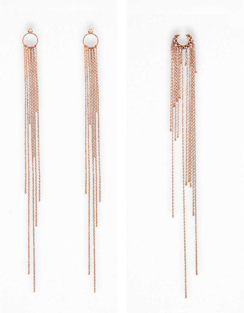 Load image into Gallery viewer, &quot;RAIN EAR SET&quot; VERMEIL
