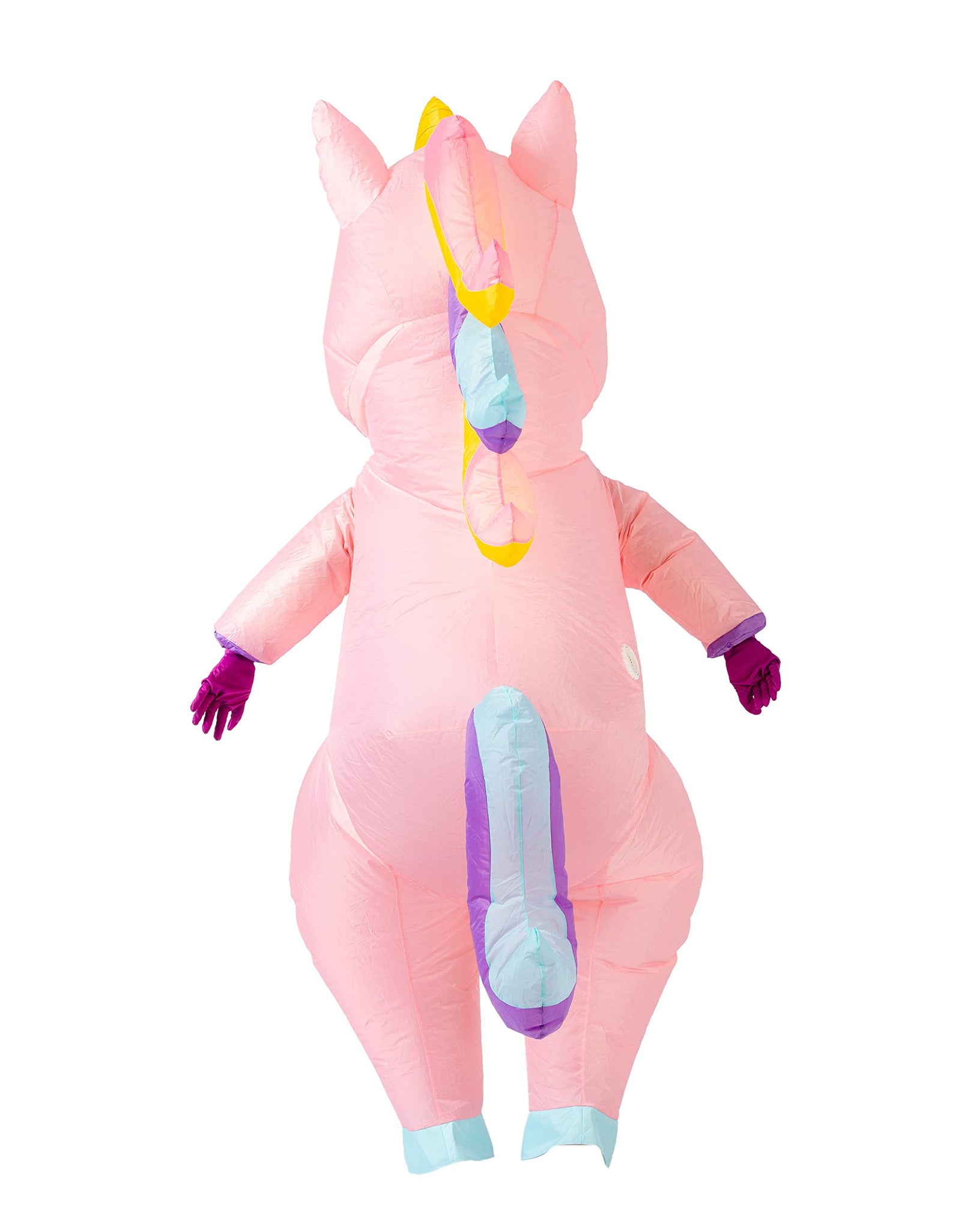 Inflatable Costume for Adults, Full Body Unicorn Air Blow-Up Halloween Costume Dress Up