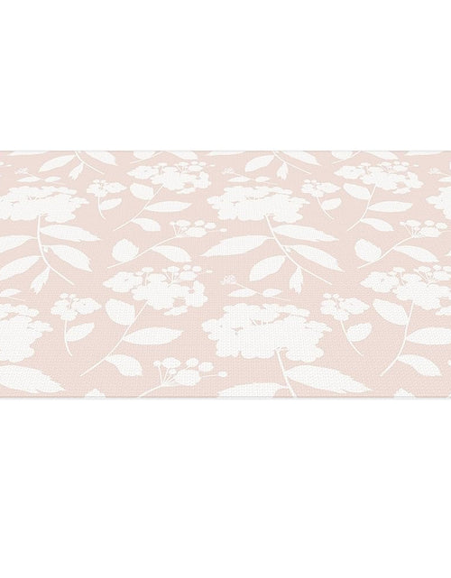 Load image into Gallery viewer, Premium Stylish Foam Floor Mat | Cushy-Soft &amp; Thick | Waterproof, Easy-To-Clean, Hypoallergenic, Non-Toxic, Pet-Friendly, Portable | Baby Play Mat, Yoga, Exercise Mat - Large Blush Pink Garden Blossom
