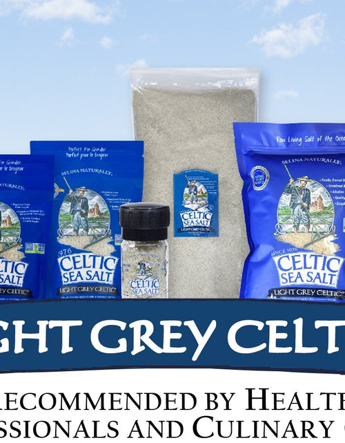 Load image into Gallery viewer, Light Grey  Resealable Bags Â€“ Additive-Free, Delicious Sea Salt, Perfect for Cooking, Baking and More - Gluten-Free, Non-Gmo Verified, Kosher and Paleo-Friendly, 16 Ounce (Pack of 2)
