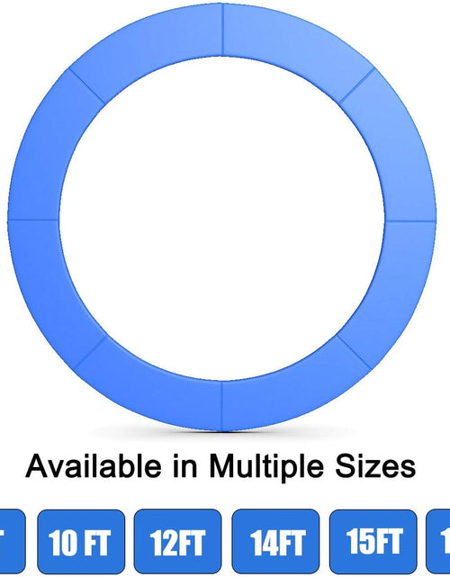Load image into Gallery viewer, Trampoline Pad, 8Ft 10Ft 12Ft 14Ft 15Ft 16Ft Trampoline Replacement Safety Pad, No Holes for Pole, Waterproof Trampoline Accessories Spring Cover
