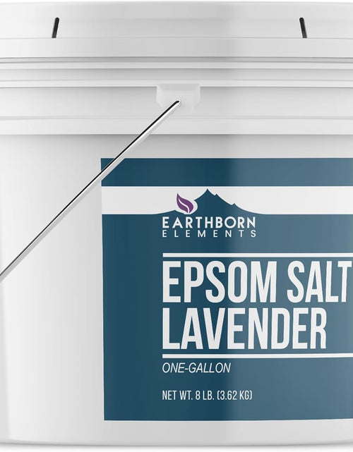 Load image into Gallery viewer, Lavender Epsom Salt, Infused with Essential Oil, Always Pure (1 Gallon)
