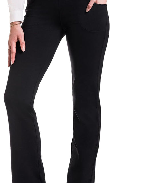 Load image into Gallery viewer, ,5 Pockets,27&quot;/29&quot;/31&quot;/33&quot;/35&quot;/37&quot; Women&#39;S Bootcut Yoga Dress Pants Workout Pant for Commute Work
