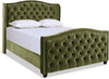 Olive Green Performance Velvet