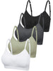 Black, Grey, Green, White