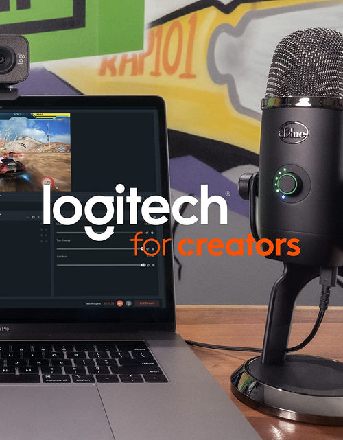 Load image into Gallery viewer, Logitech Creators  Yeti USB Microphone for Gaming, Streaming, Podcast, Youtube, Discord, PC, Studio Sound, Plug &amp; Play-Midnight
