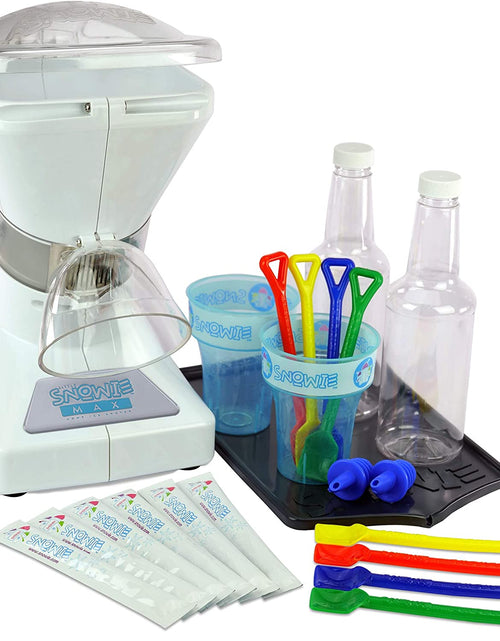 Load image into Gallery viewer, Little  Max Snow Cone Machine - Premium Shaved Ice Maker, with Powder Sticks Syrup Mix, Summer Kit
