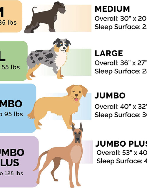 Load image into Gallery viewer, Orthopedic Dog Bed for Medium/Small Dogs W/ Removable Bolsters &amp; Washable Cover, for Dogs up to 35 Lbs - Luxe Faux Fur &amp; Performance Linen Sofa - Charcoal, Medium
