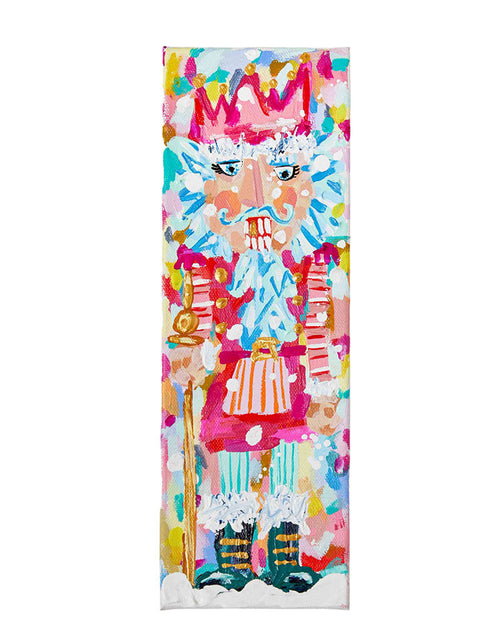 Load image into Gallery viewer, Dixon Nutcracker Decor Painting: 3x9
