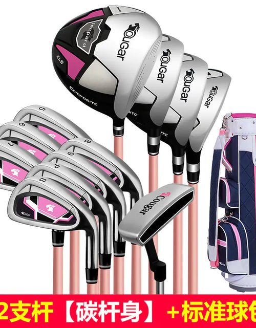 Load image into Gallery viewer, Golf Club Set for Women - 12 Carbon Fiber Clubs
