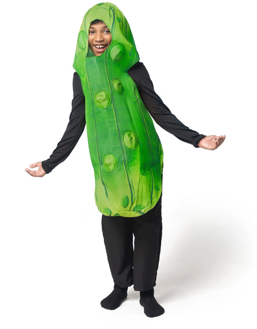 Load image into Gallery viewer, Pickle Costume for Toddler Kids, Unisex Food Costume, Funny Costume for Child, Fruit Jumpsuit for Halloween Fancy Dress Costume
