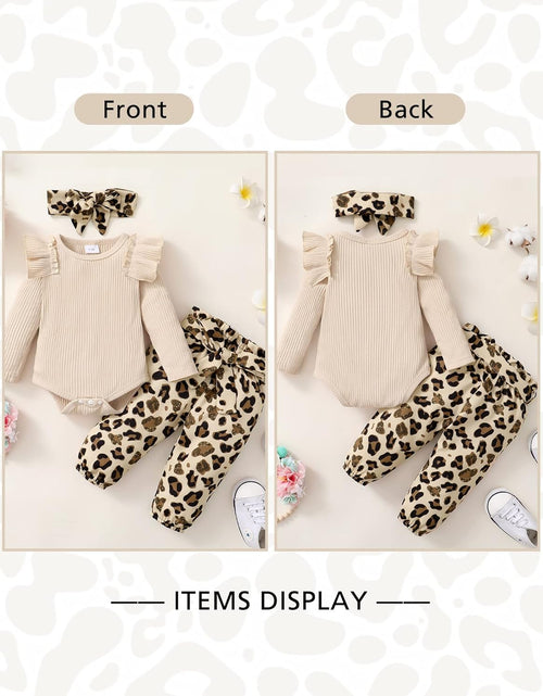 Load image into Gallery viewer, 6-9 Month Girl Clothes Baby Girls Outfits Romper Pants Set Baby Girls&#39; Clothing Cute Baby Stuff Girl Winter Outfit 6-12 Months Girl Clothes
