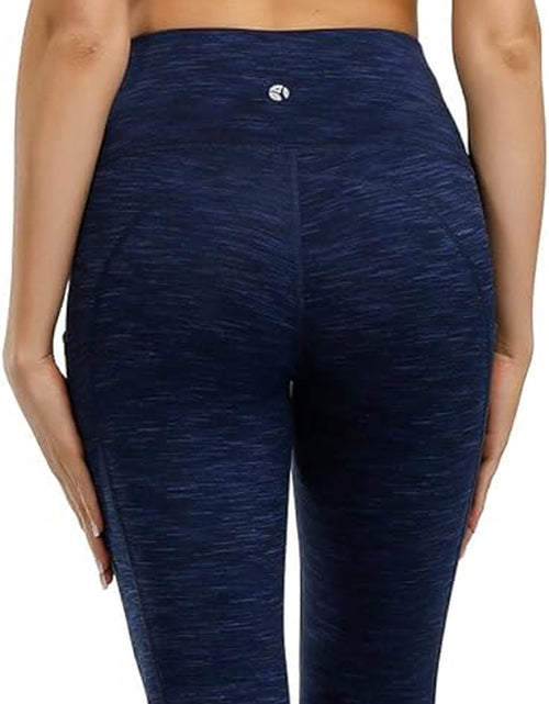 Load image into Gallery viewer, Lifesky Women Yoga Leggings Pants: High Waist Tummy Control 4-Way Stretch Yoga Pants with 3 Pockets for Ladies - Compression Anti-Squat Proof Tights for Workout Gym Running Athletic Exercise Fitness
