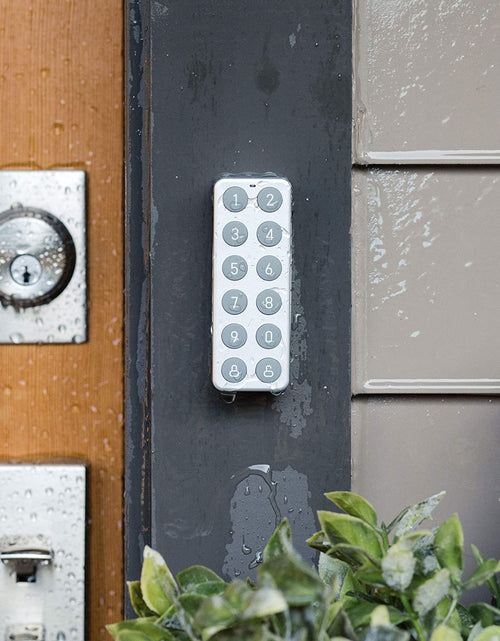 Load image into Gallery viewer, Lock Keypad for  Lock | a Completely Wireless Bluetooth Keypad That Allows You to Create, Share, and Use Unique Codes to Unlock Your  Lock |  Lock Sold Separately, Silver
