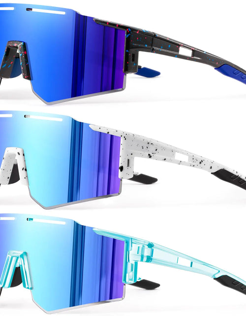 Load image into Gallery viewer, DioKiw 3PACK Polarized Kids Sunglasses Youth Softball Cycling Sports Sun Glasses Boys Girls UV400 Protection Goggles
