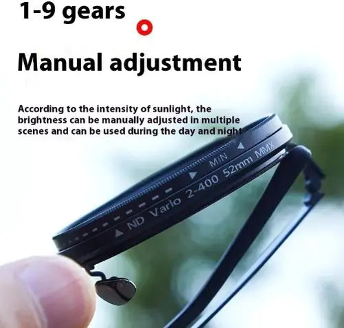 Load image into Gallery viewer, ND9 Round Frame Polarized Sun Glasses
