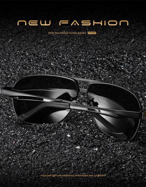 Load image into Gallery viewer, Mens Polarized Pilot Sunglasses Outdoor Driving UV400 Sun Glasses Sport Eyewear
