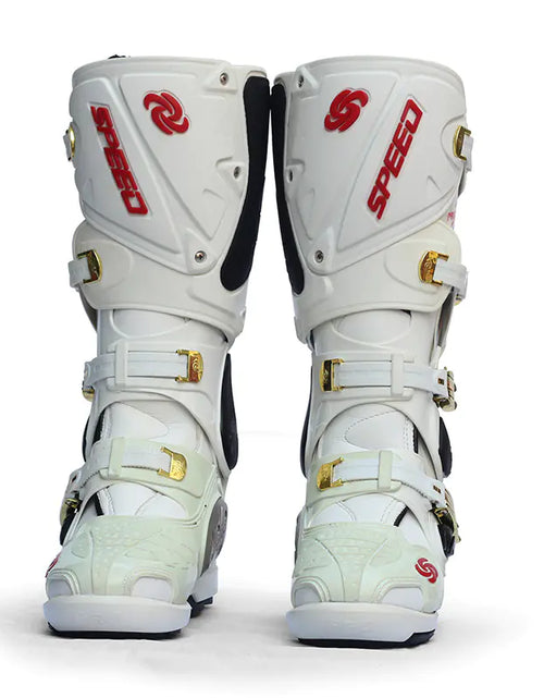 Load image into Gallery viewer, Super Wear-Resistant Anti-Drop Motorcycle Racing Boots
